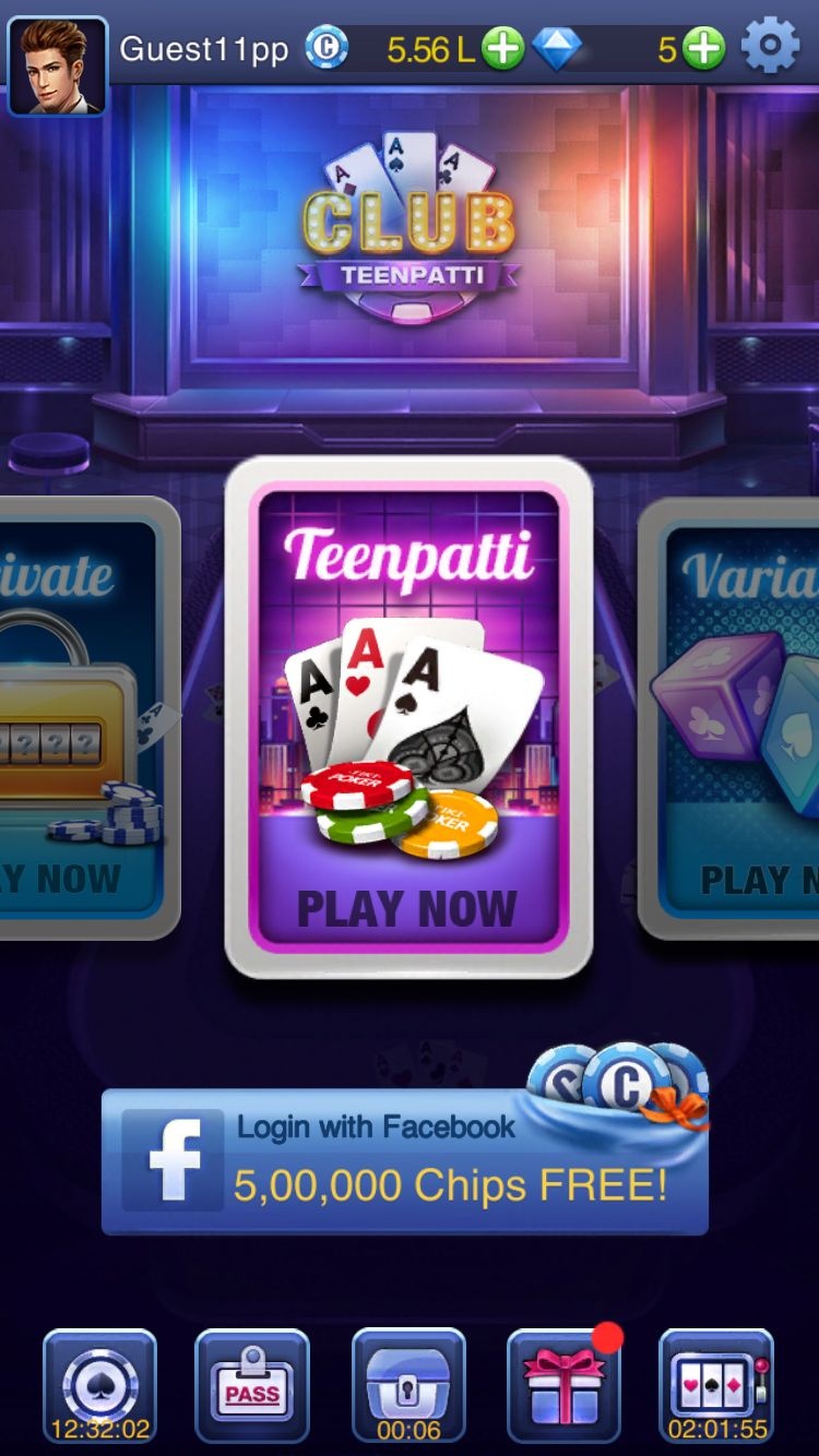 Teen Poker Patti game